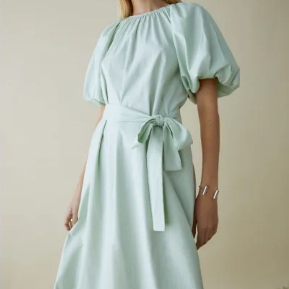 NWOT Reformation Lloyd Dress XL Pistachio